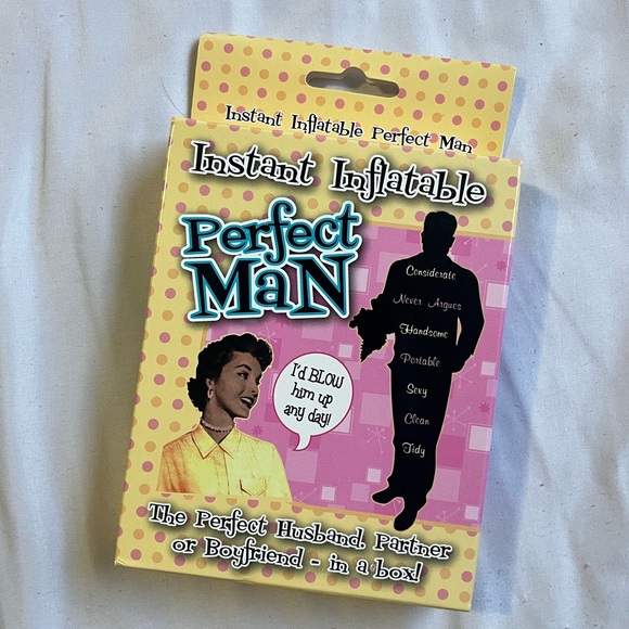 Instant Inflatable Perfect Man Gag Gift - Picture 1 of 3